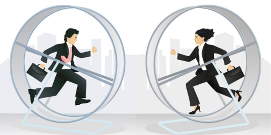 Life too often resembles a rat race